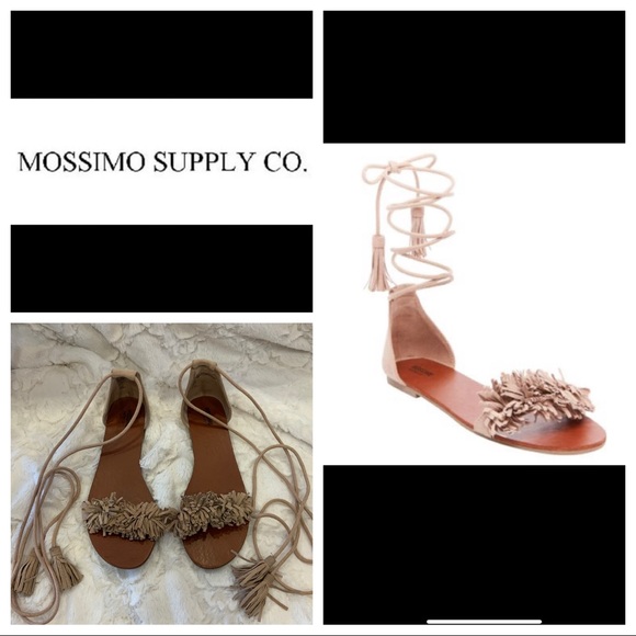 Mossimo Supply Co. Shoes - Mossimo Supply Co. Strappy Tassel Sandals